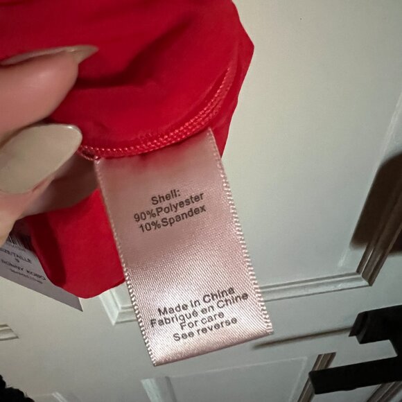 Ronny Kobo Ranada One Shoulder Asymmetrical Red Ruched Top Small NWT - Picture 4 of 8